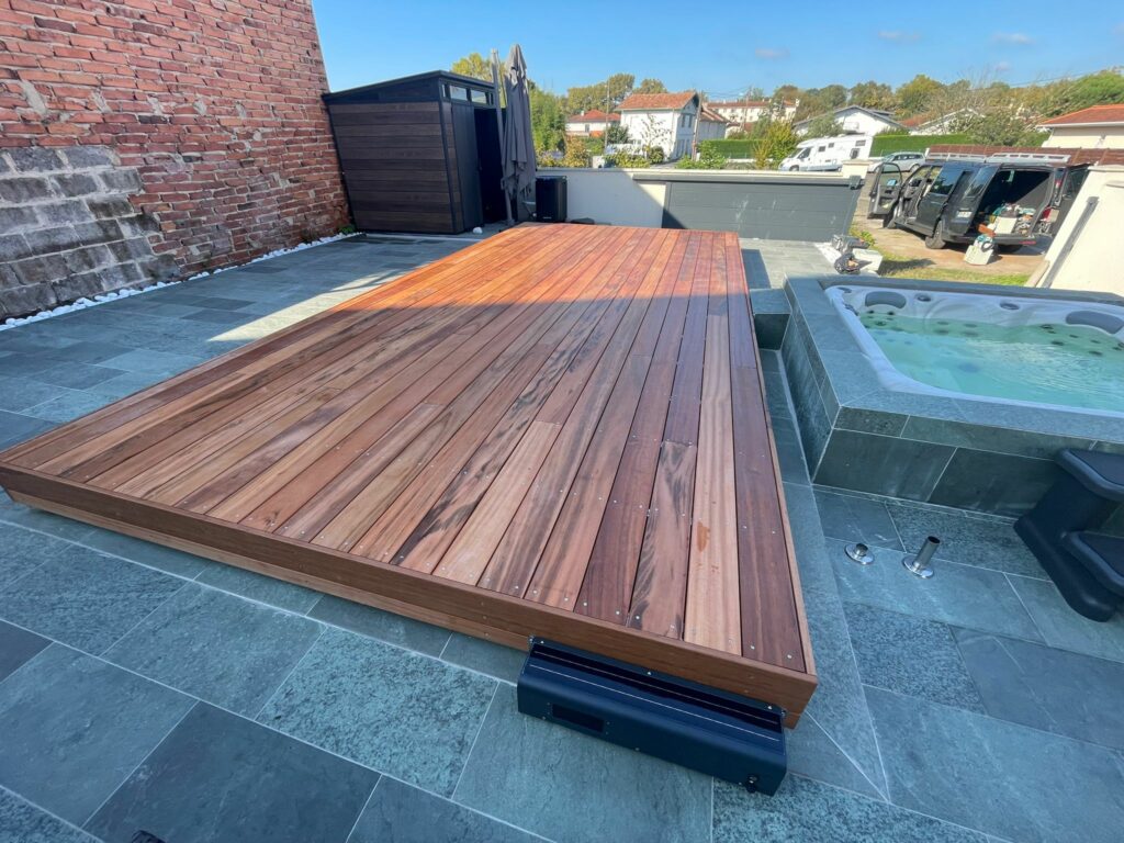 moteur terrasse mobile